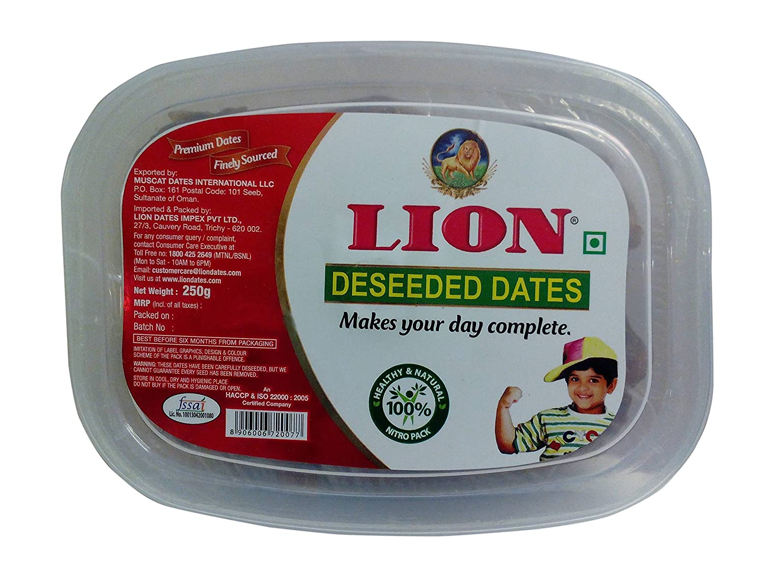Lion Seedless Dates Box - Dates